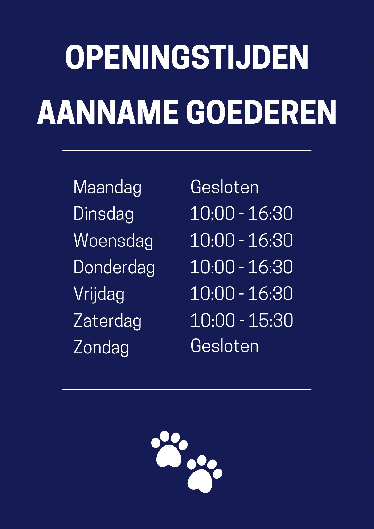 Openingstijden (3)